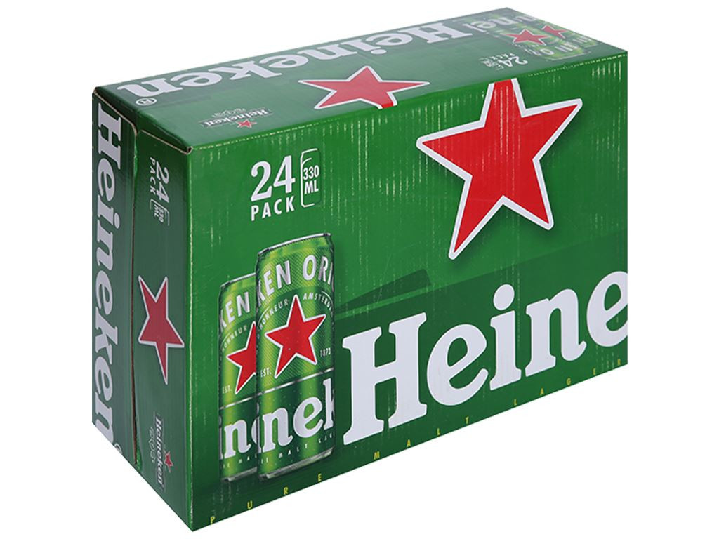Bia Heineken Lon Cao 330ml