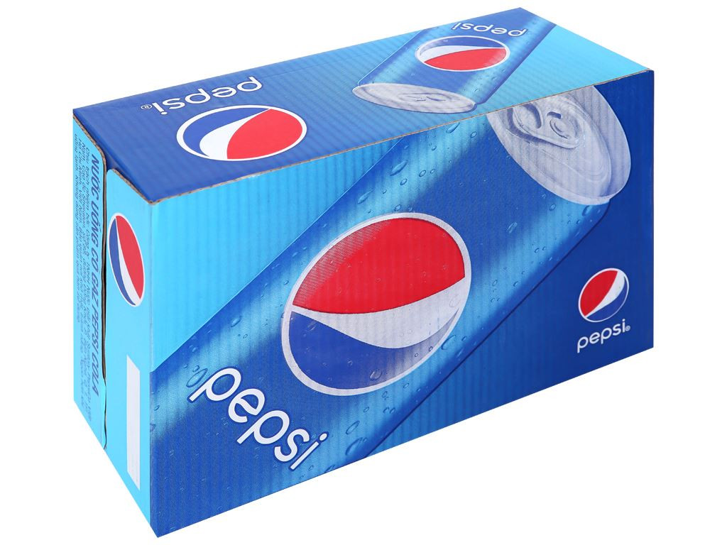 Nước ngọt Pepsi Cola Lon Cao 320ml/330mlx24
